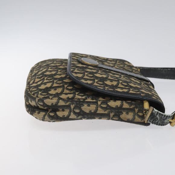 DIOR Trotter Canvas Shoulder Bag Navy - Picture 4 of 12